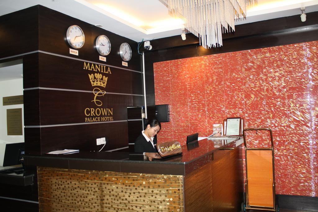 Manila Crown Palace Hotel Kültér fotó