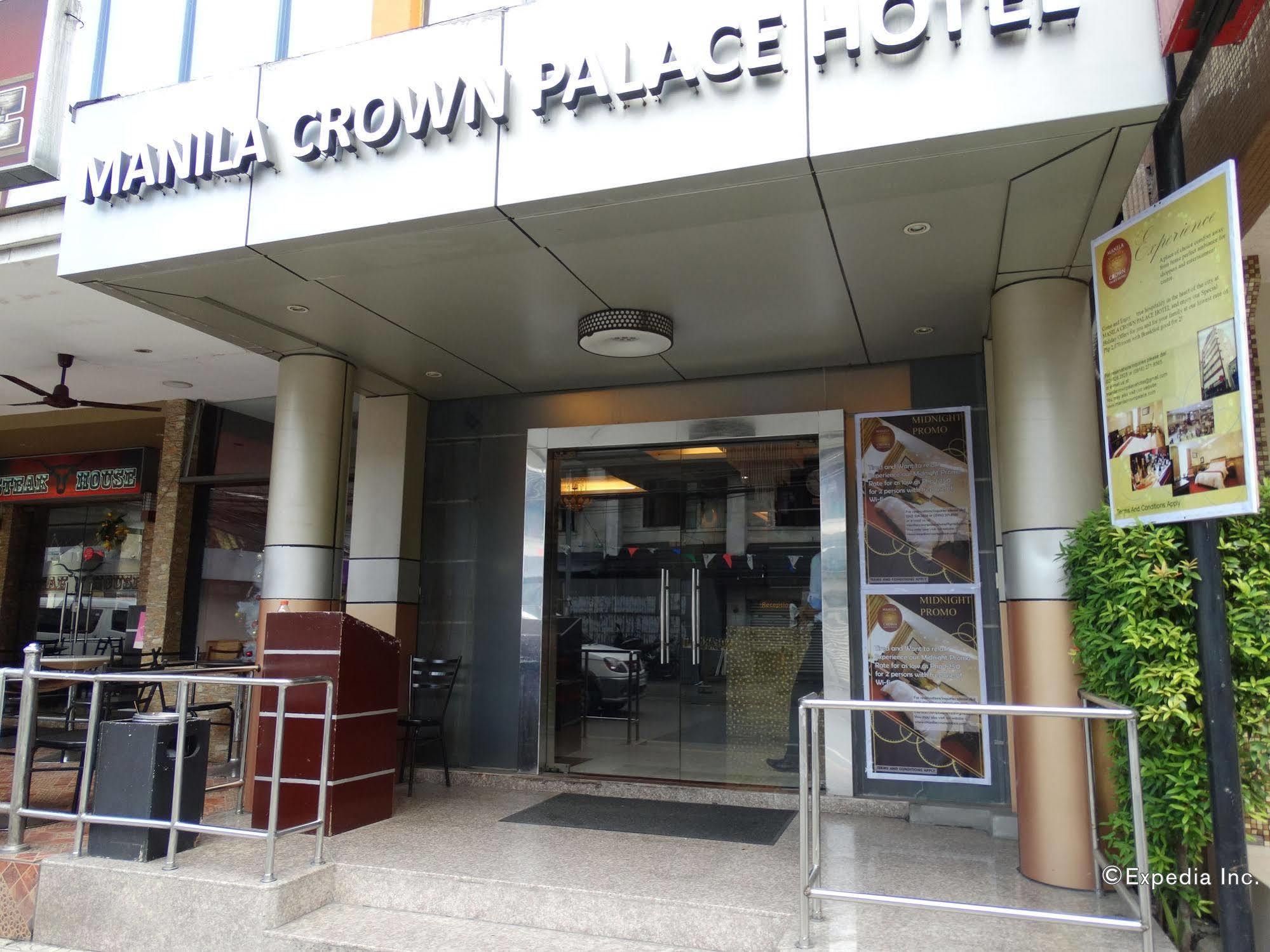 Manila Crown Palace Hotel Kültér fotó